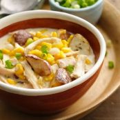 Creamy Southwest Chicken and Corn Chowder