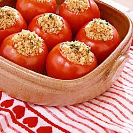 Baked Stuffed Tomatoes Recipe