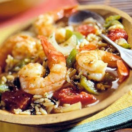Cajun Shrimp and Rice