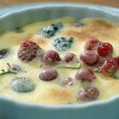 Berry Gratin with Champagne Sabayon