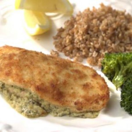 Cream Cheese-&-Pesto-Stuffed Chicken Breasts