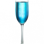Blue Sparkle Champagne Cocktail | DeKuyper USA