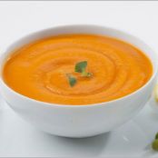 Sweet Potato and Roasted Red Pepper Bisque