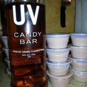 CANDY BAR PUDDING SHOTS