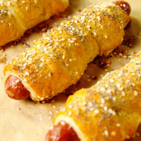 Everything Bagel Dogs