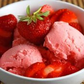 Strawberry Frozen Yogurt