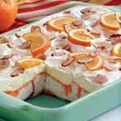 Orange Angel Food  Cake Dessert