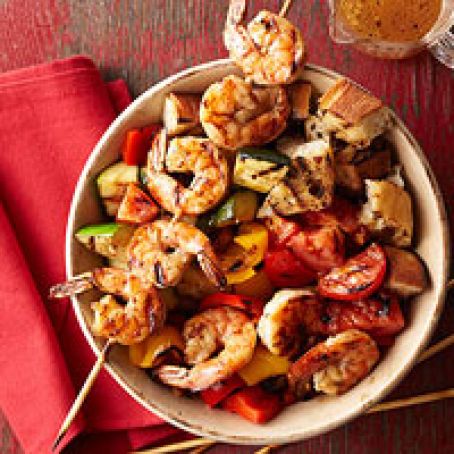 Grilled Shrimp Panzanella