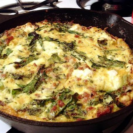 Pasta Frittata from Olive Garden