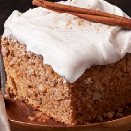 2013:  OLD FASHIONED APPLESAUCE SPICE CAKE