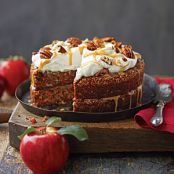 Apple-Pecan Carrot Cake