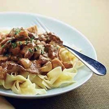 Beef Stroganoff