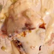 Chipotle Chicken Quesadillas w/White Sauce