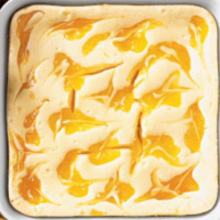 Lemon Ripple Cheesecake Bars