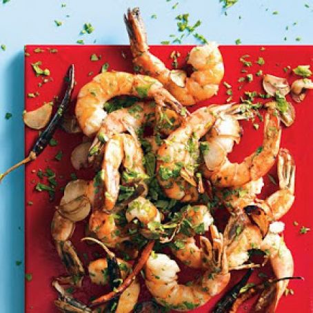 Chile-Garlic Shrimp