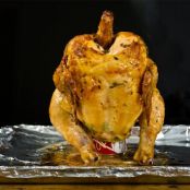 Beer Can Oven Baked Chicken