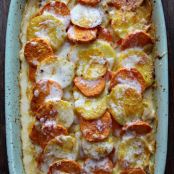 Pumpkin Scalloped Potatoes