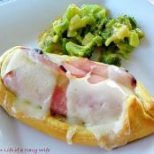 Chicken Cordon Bleu in Pastry