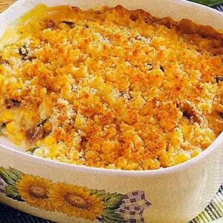 Mushroom Corn Casserole
