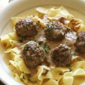 Meatballs in Gravy