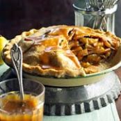 Mile-High Caramel Apple Pie
