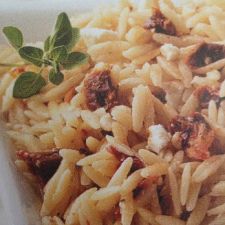 Creamy Orzo with Feta & Sun-Dried Tomatoes