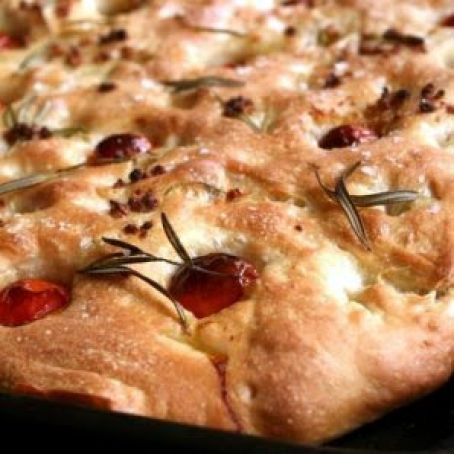Tomato & Garlic Focaccia