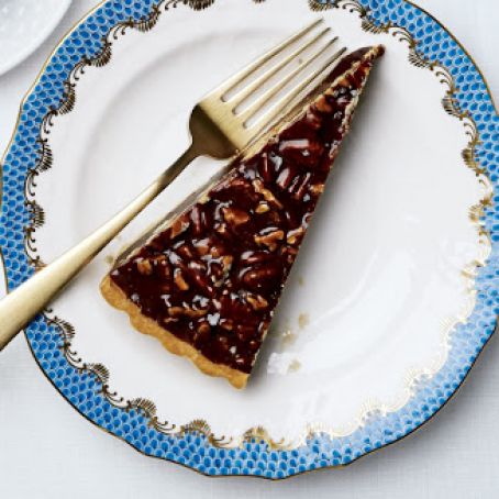 Chocolate-Caramel Pecan Tart