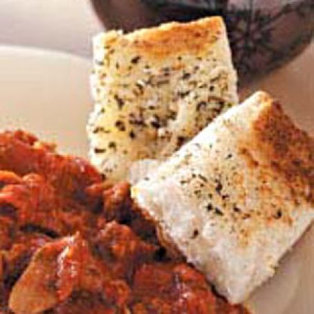 Basil-garlic cheese bread