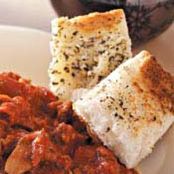 Basil-garlic cheese bread