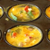 Muffin Tin Mini Omelets