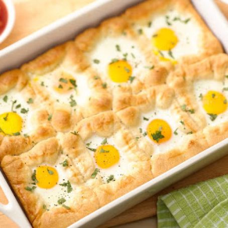 Huevos Rancheros Crescent Bake