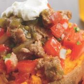 South-of-the-Border Loaded Sweet Potato