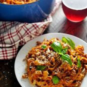 One Pot Pasta Bolognese