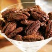 Spicy Cocoa Glazed Pecans