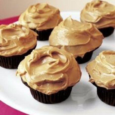Cake - Chocolate Cupcakes & Peanut Butter Icing