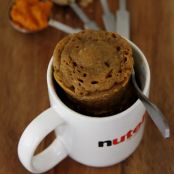 Pumpkin Cake in a Mug
