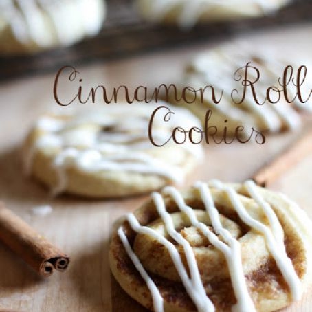 Cinnamon Roll Cookies