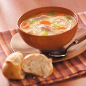Homemade Turkey Soup Recipe (taste of Home)