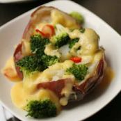 Broccoli and Cheese Baked Potato