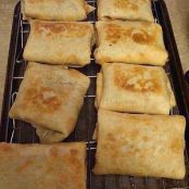 Baked Chicken Chimichangas