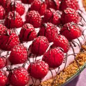 Chocolate-Raspberry Cream Pie