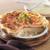Tomato Onion Quiche Recipe