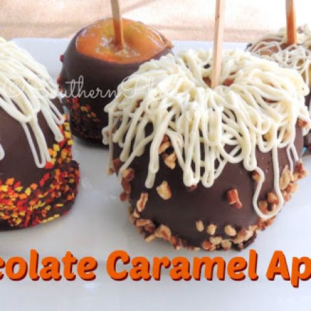 Chocolate Caramel Apples