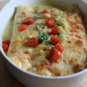 Simply Sour Cream Chicken Enchiladas
