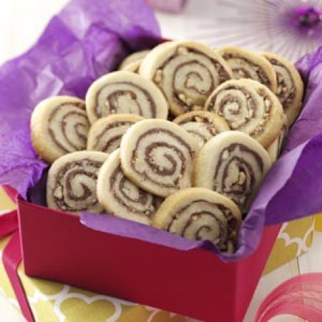 Chocolate-Hazelnut Pinwheels Recipe