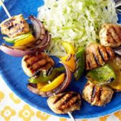Sesame Chicken & Pepper Kabobs