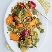 Summer Market Salad with Jalapeño Dressing