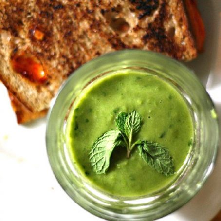 Pea and Mint Soup