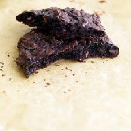 Flourless Double-Chocolate Pecan Cookies